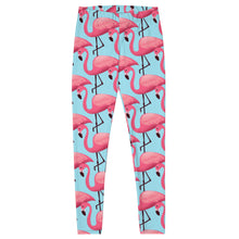 Load image into Gallery viewer, &#39;Pink Flamingo&#39; Adult Leggings
