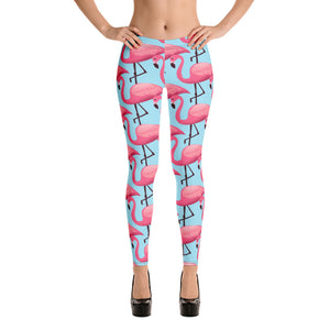 'Pink Flamingo' Adult Leggings