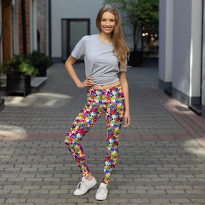 'Star Confetti' Adult Leggings