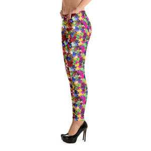 'Star Confetti' Adult Leggings