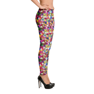 'Star Confetti' Adult Leggings