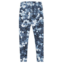 Load image into Gallery viewer, &#39;Blue Glitter Confetti Print&#39; Adult Leggings
