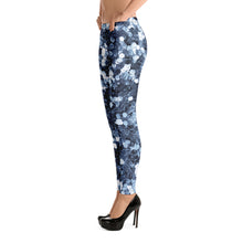 Load image into Gallery viewer, &#39;Blue Glitter Confetti Print&#39; Adult Leggings
