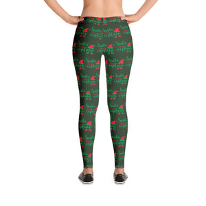 'Santa, I Can Explain' Christmas Leggings