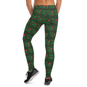 'Santa, I Can Explain' Christmas Leggings