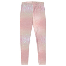 Load image into Gallery viewer, &#39;Pretty Pink Rose Gold Sparkle Print&#39; Leggings
