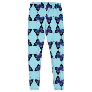 'Butterfly Blue Sky' Leggings