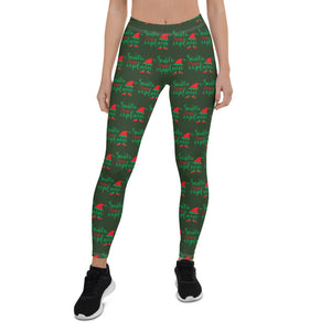 'Santa, I Can Explain' Christmas Leggings