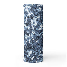 Load image into Gallery viewer, &#39;Blue Sparkle Glitter Confetti Print&#39; Unisex Neck Gaiter
