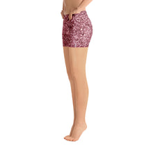 Load image into Gallery viewer, &#39;Pink Sparkle Glitter Print&#39; Shorts
