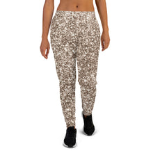 Load image into Gallery viewer, &#39;Gold Glitter Print&#39; Women&#39;s Joggers Pants
