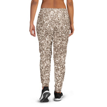 Load image into Gallery viewer, &#39;Gold Glitter Print&#39; Women&#39;s Joggers Pants
