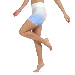 'Stars and Sunset' Yoga Shorts