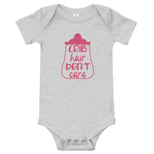 Load image into Gallery viewer, &#39;Crib Hair Don&#39;t Care&#39; Baby Onesie T-Shirt
