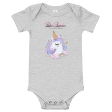 Load image into Gallery viewer, &#39;Lulu&#39;s Luxuries Unicorn&#39; Baby Onesie T-Shirt
