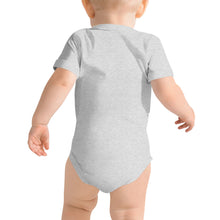 Load image into Gallery viewer, &#39;Mardi Gras Cutie&#39; Baby Short Sleeve One Piece
