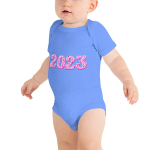 Pink 2023 Baby Short Sleeve One Piece Onesie