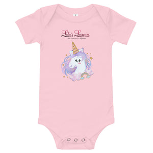 'Lulu's Luxuries Unicorn' Baby Onesie T-Shirt