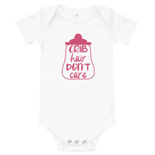 Load image into Gallery viewer, &#39;Crib Hair Don&#39;t Care&#39; Baby Onesie T-Shirt
