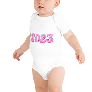 Pink 2023 Baby Short Sleeve One Piece Onesie