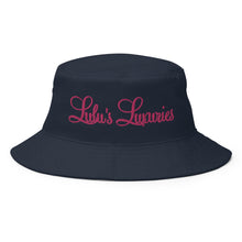 Load image into Gallery viewer, Lulu&#39;s Luxuries Embroidered Bucket Hat
