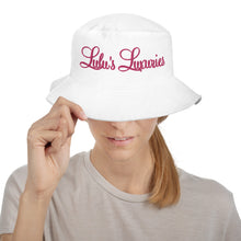 Load image into Gallery viewer, Lulu&#39;s Luxuries Embroidered Bucket Hat
