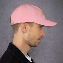 Load image into Gallery viewer, &#39;Never Give Up&#39; Gold Embroidered Dad Hat
