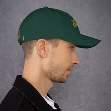 Load image into Gallery viewer, &#39;Never Give Up&#39; Gold Embroidered Dad Hat
