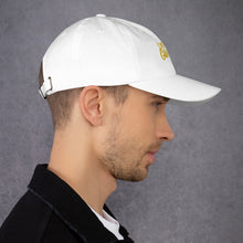 Load image into Gallery viewer, &#39;Never Give Up&#39; Gold Embroidered Dad Hat
