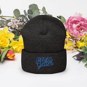 'Goal Getter' Unisex Cuffed Beanie