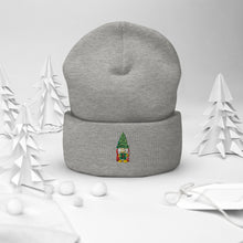 Load image into Gallery viewer, Gnome Embroidered Cuffed Beanie
