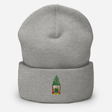 Load image into Gallery viewer, Gnome Embroidered Cuffed Beanie
