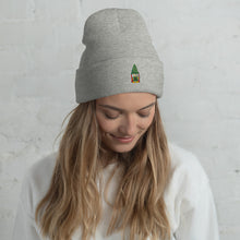 Load image into Gallery viewer, Gnome Embroidered Cuffed Beanie
