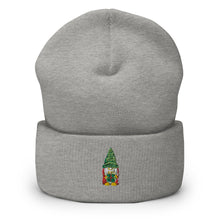 Load image into Gallery viewer, Gnome Embroidered Cuffed Beanie
