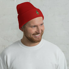 Load image into Gallery viewer, Gnome Embroidered Cuffed Beanie
