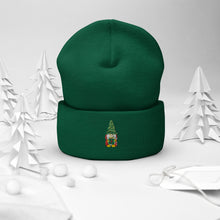 Load image into Gallery viewer, Gnome Embroidered Cuffed Beanie
