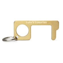 Load image into Gallery viewer, &#39;Lulu&#39;s Luxuries&#39; Engraved Brass Touch Tool
