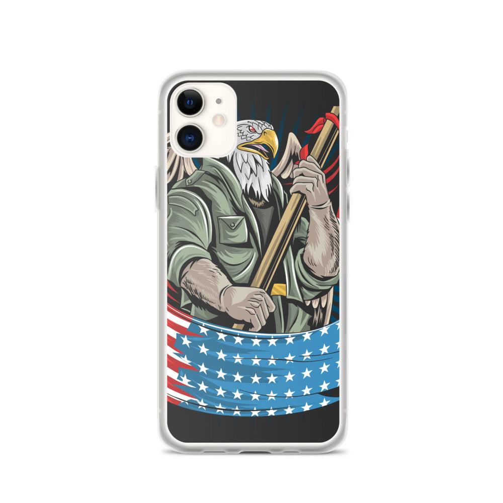 'American Eagle USA Flag' iPhone Case