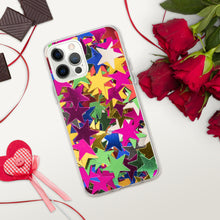 Load image into Gallery viewer, &#39;Star Confetti Print&#39; iPhone Case
