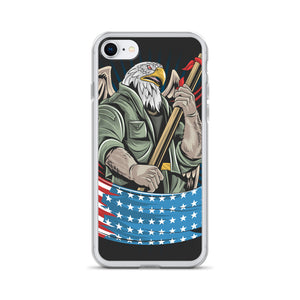 'American Eagle USA Flag' iPhone Case