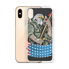 Load image into Gallery viewer, &#39;American Eagle USA Flag&#39; iPhone Case
