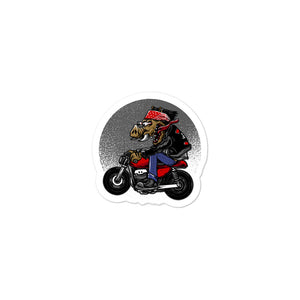 'Motorcycle Hog' Bubble-free stickers