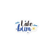 Load image into Gallery viewer, &#39;Lake Bum&#39; Bubble-free stickers
