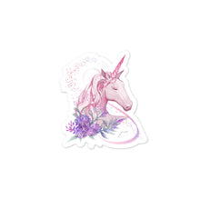 Load image into Gallery viewer, &#39;Pink Unicorn&#39; Bubble-free stickers
