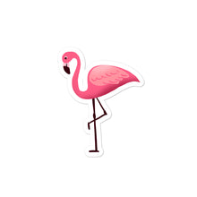 Load image into Gallery viewer, &#39;Pink Flamingo&#39; Bubble-free stickers
