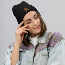 Load image into Gallery viewer, Gingerbread Embroidered Beanie
