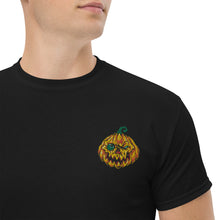 Load image into Gallery viewer, &#39;Jack-O-Lantern Pumpkin&#39; Men&#39;s Classic Tee Shirt
