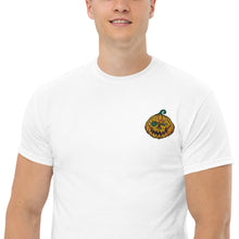 Load image into Gallery viewer, &#39;Jack-O-Lantern Pumpkin&#39; Men&#39;s Classic Tee Shirt
