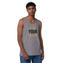 Load image into Gallery viewer, &#39;Train Your Mind&#39; Men’s Premium Tank Top
