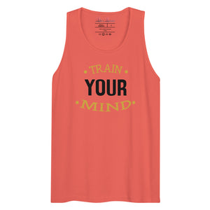 'Train Your Mind' Men’s Premium Tank Top